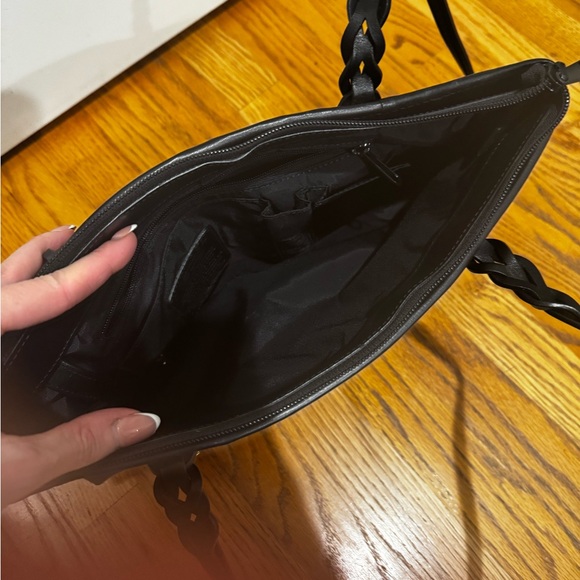 Brighton Elegant Black Patterned Handbag - Picture 4 of 6